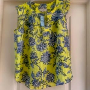 Loft sleeveless new top